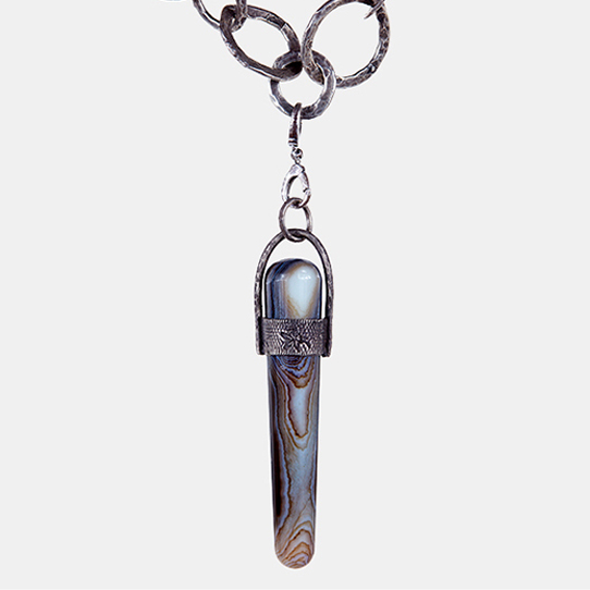 Black Onyx Power Piece Pendant