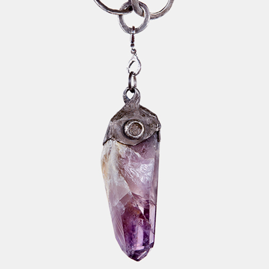Large Amethyst Power Piece Pendant
