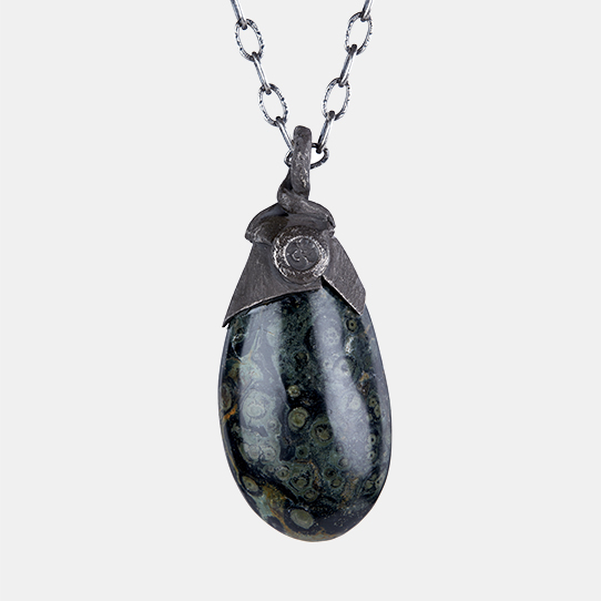 Kabamba Jasper Power Piece Pendant