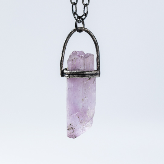 Richly Colored Kunzite Power Piece Pendant