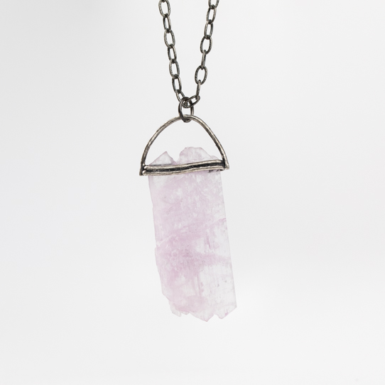 Kunzite Power Piece Pendant