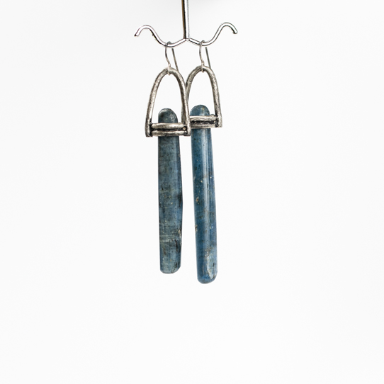Blue Kyanite Earrings